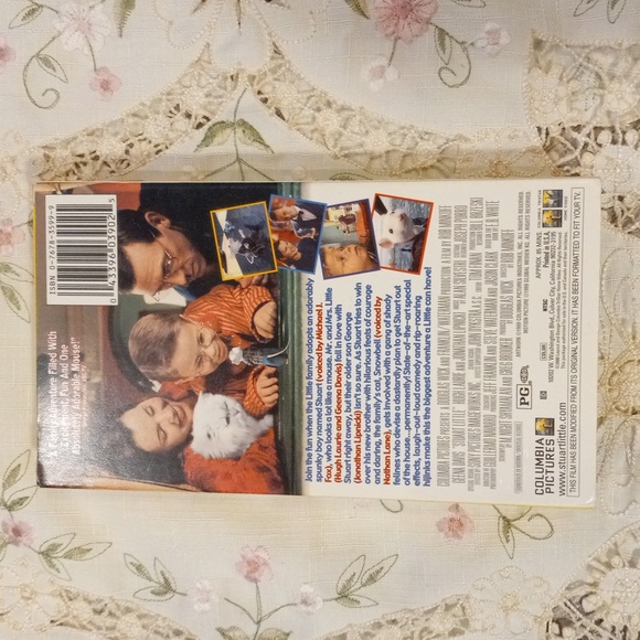 Stuart Little the little family just got bigger Mouse VHS - Picture 2 of 3